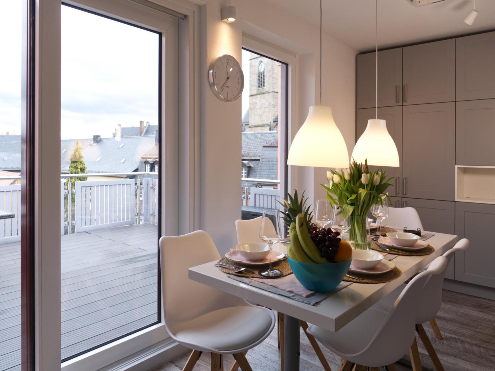 Thueringenapartments Boulevard Xxl 5-7 Personen Saalfeld Saale ภายนอก รูปภาพ